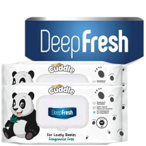 Panda Cuddle Deep Fresh Extra Soft Unscented baby Wipes