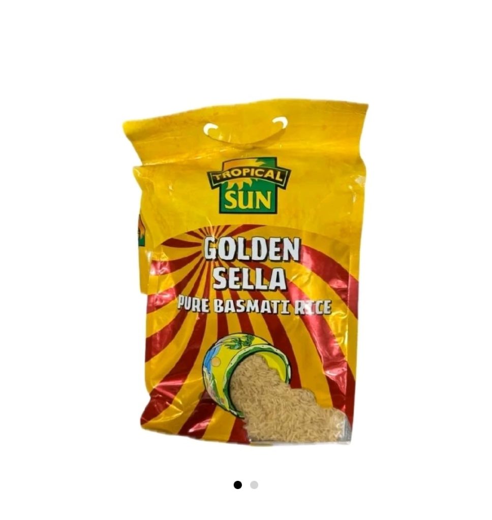 Tropical Sun Golden Sella Basmati Rice – 5KG