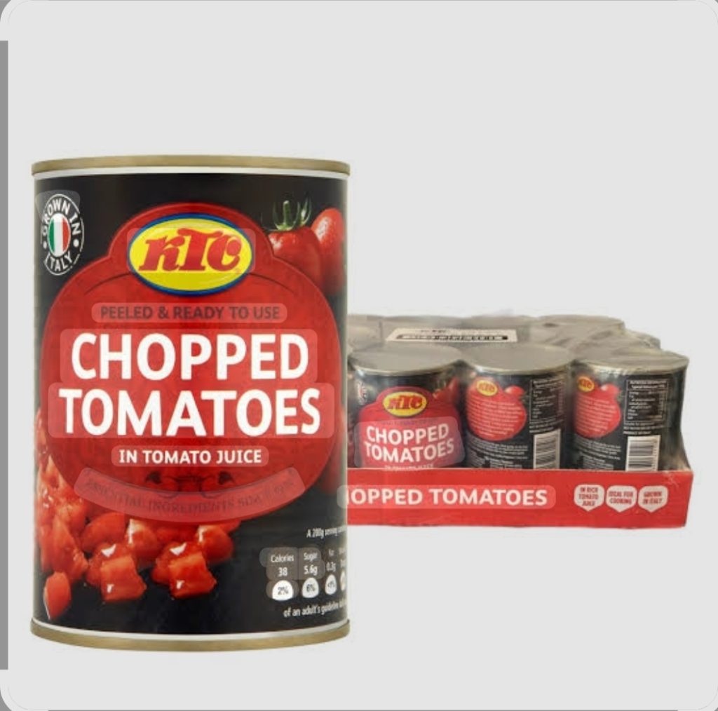 KTC Chopped Tomatoes in tomato Juice